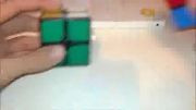 حل مثال مکعب 2x2 روش ارتگا توسط Chris Olson