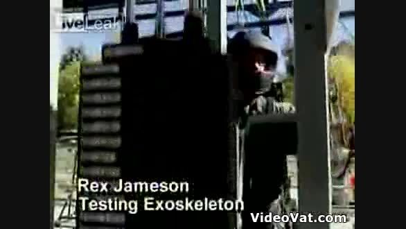 ربات پوششی سربازهای آمریکایی - exoskeleton