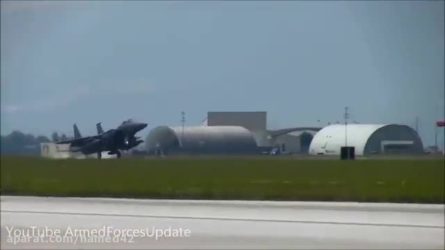 مستقر شدن جنگنده های آمریکایی F-15 در رومانی