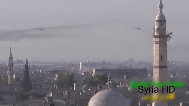 عملیات همزمان 4 بالگرد روسی در تلبیسه حمص