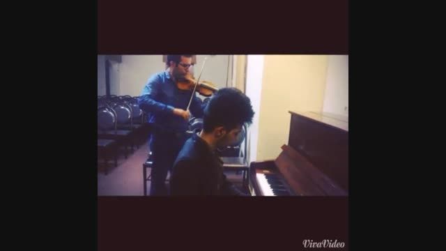 نوازندگی پیانو - علی رجبی