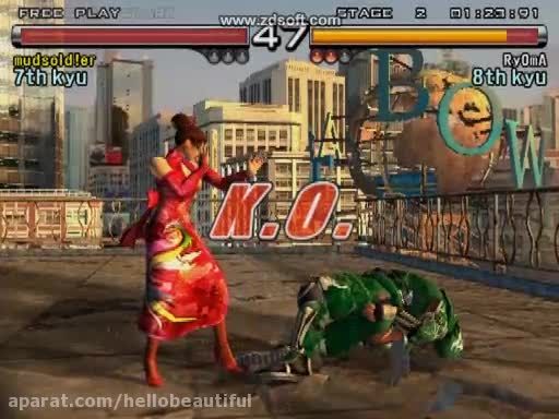 Tekken 5 Anna Williams Vs Raven