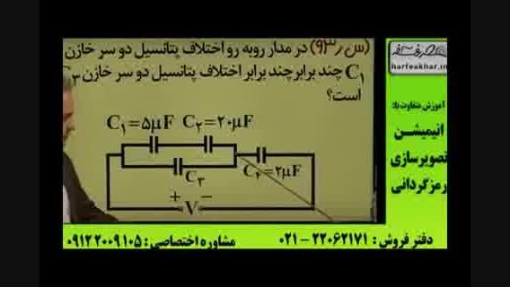 نمونه تدریس فیزیک کنکور (14) مهندس کامیار موسسه حرف آخر