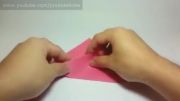 اریگامی مکعب جادویی به شکل گل رز
