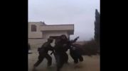 لحظه دستگیری سرکرده تروریست ها در یبرود سوریه......