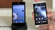 مقایسه Xperia Z  HTC One