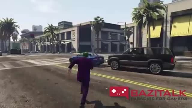تریلر معرفی Mod جدید بازی GTA V به نام Joker
