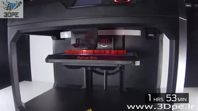 تایم لپس پرینت سه بعدی ماکت