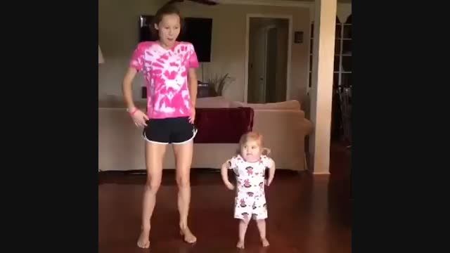 رقص ناز دختر بچه