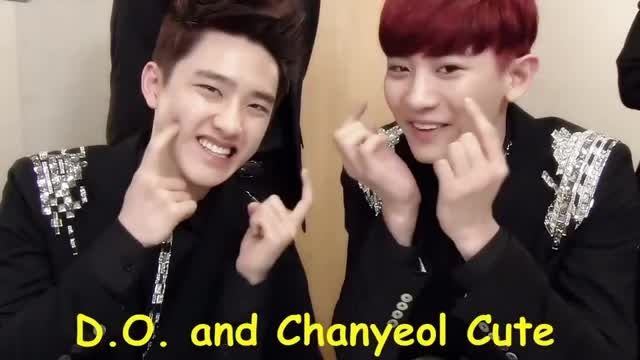 D O and Chanyeol Tung Tung Tung