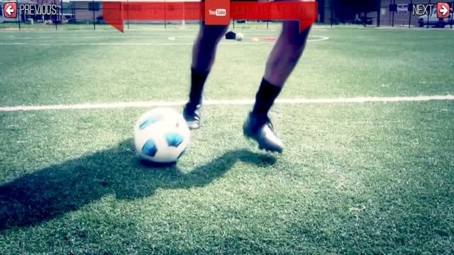 آموزش 5 حرکت تکنیکی فوتبال
