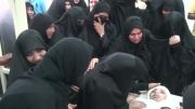 بحرین:1392/11/06:وداع مادر شهید قهرمان فاضل عباس-الزراز