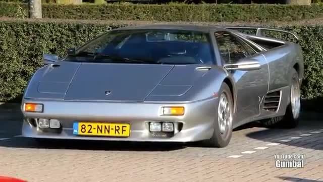 Lamborghini Diablo - Drive by sound !! - 1080p HD
