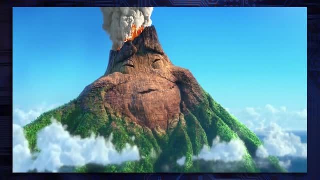 تکه ای از انیمیشن lava