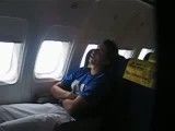 خواب بودن کریس رونالدو در هواپیما