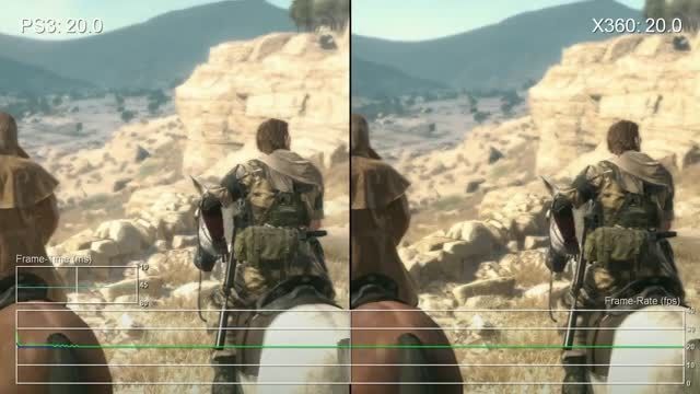 میزان فریم ریت بازی Metal Gear Solid V نسل هفتم