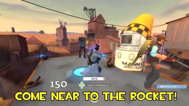 TF2: How to launch the Rocket
