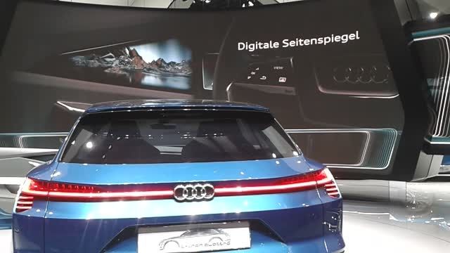 Audi e-tron concept in IAA-Frankfurt