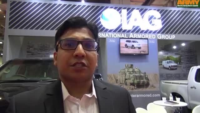 IAG armoured cars for Asian market Toyota HILUX pickup