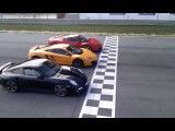 تست شتاب سه خودروی McLaren MP4-12C, Ferrari 458 Italia ,Porsche 997