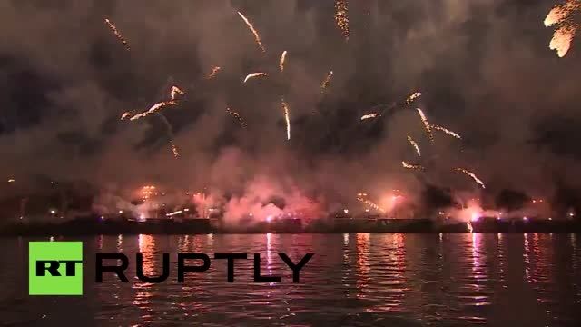 فستیوال بین المللی آتش بازی در مسکو