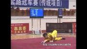 ووشو ، زنجیر دوتایی ، لی جینگ ده از فوجی ین ، مسابقات سنتی