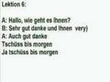 آموزش زبان آلمانی -lektion 6