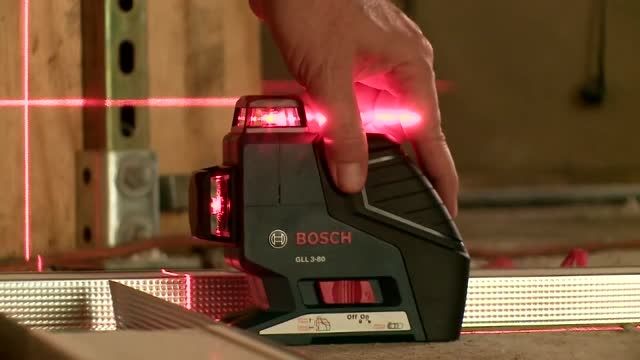 تراز ۳۶۰ لیزری بوش مدل - GLL3-80  360 Line Laser Bosch