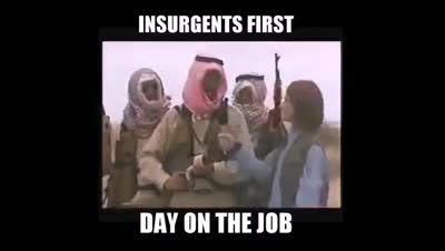 مصاحبه خبر نگار انگلیسی با سرباز عراقی فوق العاده خنده