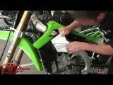 How to install motorcycle graphics with Kawasaki
