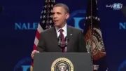 رپ خوندن اوباما ( آخر خنده )