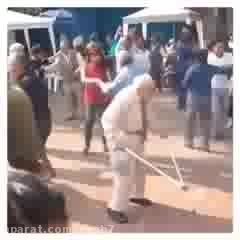 رقص  پیرمرد
