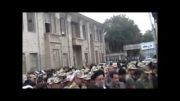 تشییع و دفن پیکر شهید گمنام در لشکر 30 پیاده گرگان