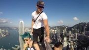 ویدئو: عکس سلفی اینبار از نوک آسمانخراش هنگ کنگ!