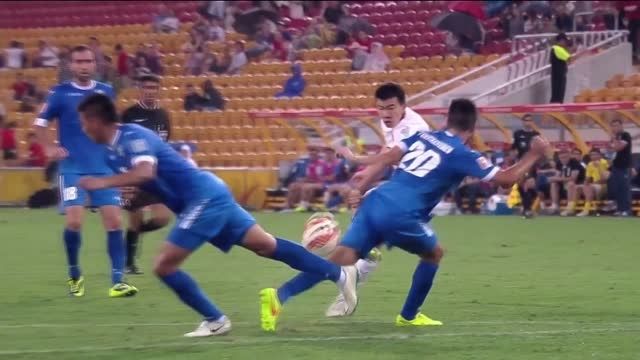 خلاصه بازی چین 2-1 ازبکستان