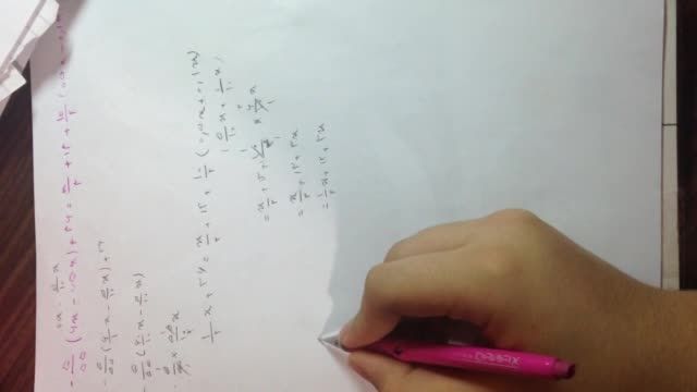 حل معادله درجه یک توسط دانش آموز علی کلانتری، قسمت دوم