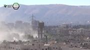 سوریه:1392/05/02:نبردبرای تسخیر یک مدرسه-دوربین وهابی!-جوبر