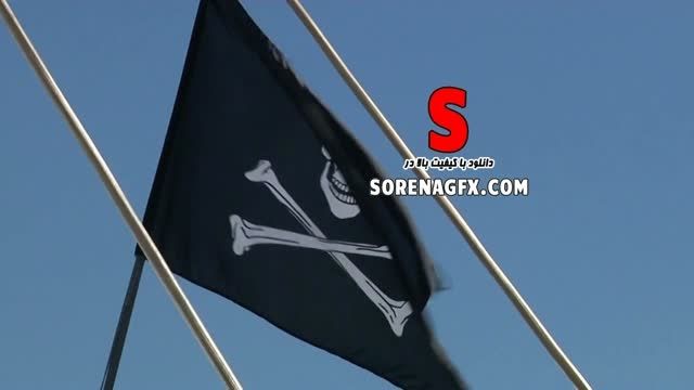 فوتیج با كیفیت با موضوع پرچم دزدان دریایی