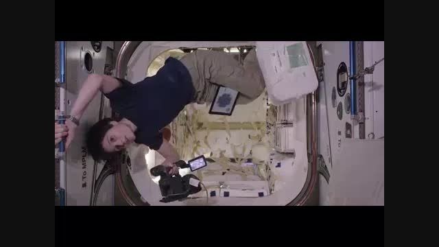 فیلمی جالب از اولین شبکه تلویزیونی ناسا در فضا