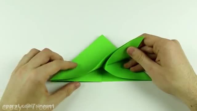 ساخت پرنده متحرک با کاغذ( ساختنی)