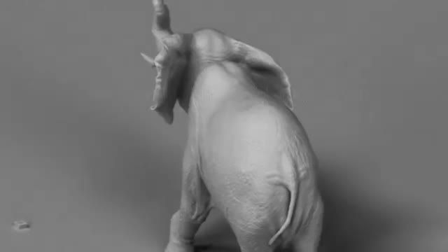 پرینت سه بعدی یک فیل در اندازه نانو
