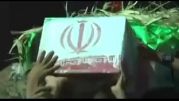 اشکنان تشییع و خاک سپاری شهید علی کیانی در اشکنان فارس