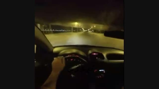 عاقبت راننده کم تجربه در دریفت ایران