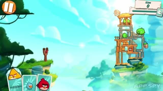 بازی جدید Angry Birds Under Pigstruction