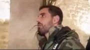 سرباز سوری در داخل کلیسا خداوند را صدا میزند ...