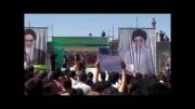 زمانیان/سخنرانی نماینده مجلس درتجمع اعتراضی علیه اصفهان