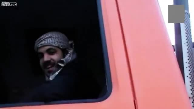 انفجار انتحاری داعش با مخزن نفتکش در صلاح الدین عراق