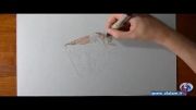 ویدیو + نقاشی بی نظیر از اسكناس 50 یورویی