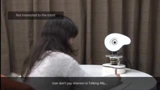 Talking-Ally، اولین رباتی که توجه کاربرانش را جلب میکند