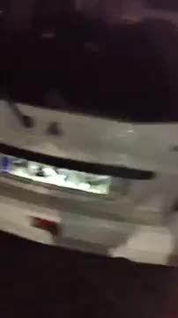 تصادف پورشه در شیراز
